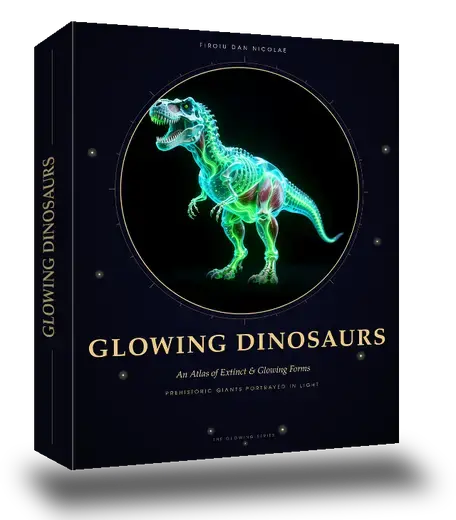 Cover of Glowing Dinosaurs